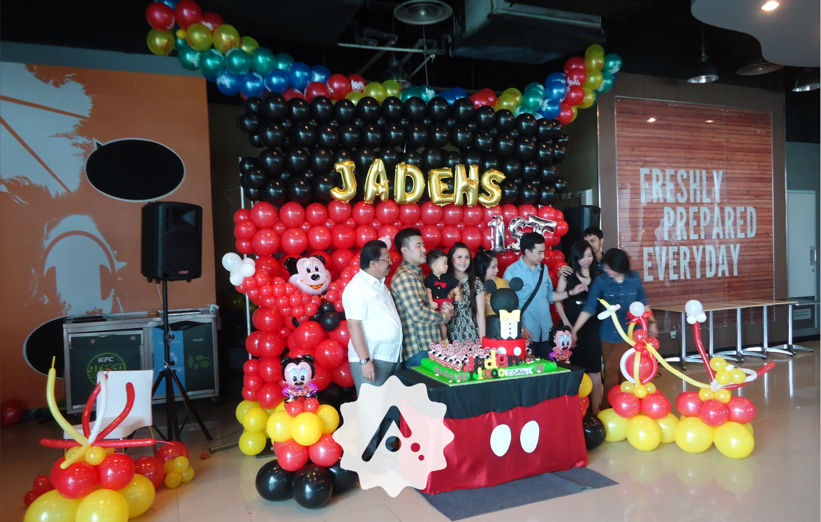 Balon dekorasi Backdrop