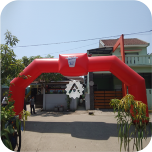 balon gate start finish custom