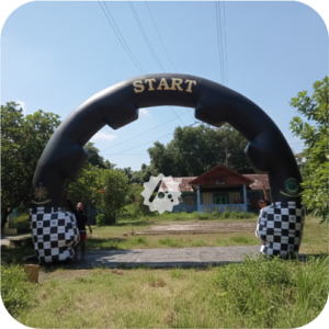 balon gate start finish cuztom