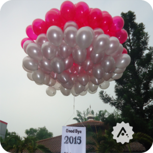 balon gas untuk acara ulang tahun, grand opening, wedding, sekolah