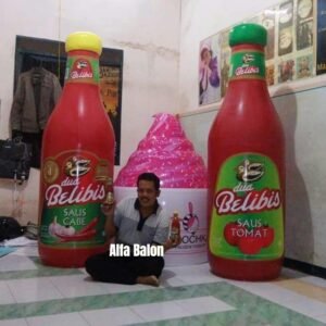 balon botol custom