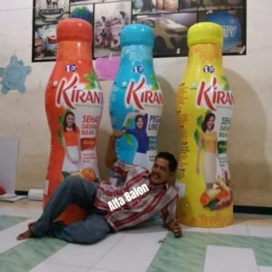 balon botol custom