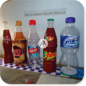 balon botol custom