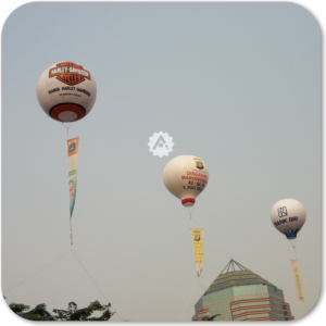 balon udara promosi